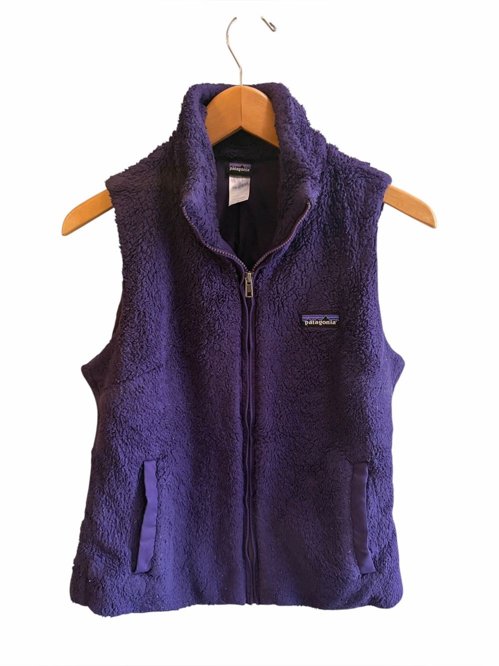 Patagonia Los Gatos Purple Vest Zip Up